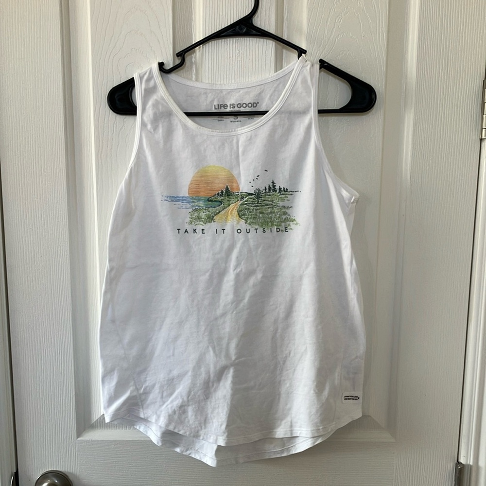 Life is Good Tee and Tank - Picture 2 of 2